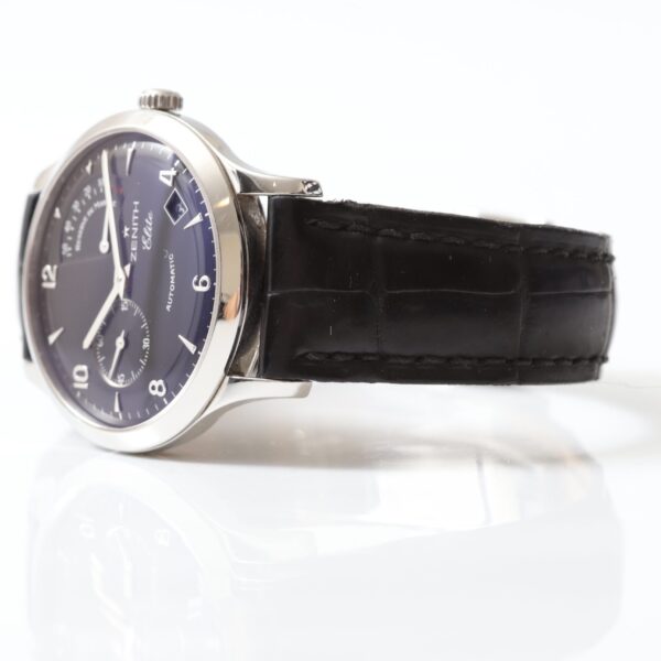 Zenith Elite Power Reserve 55 Hours Automatic Black