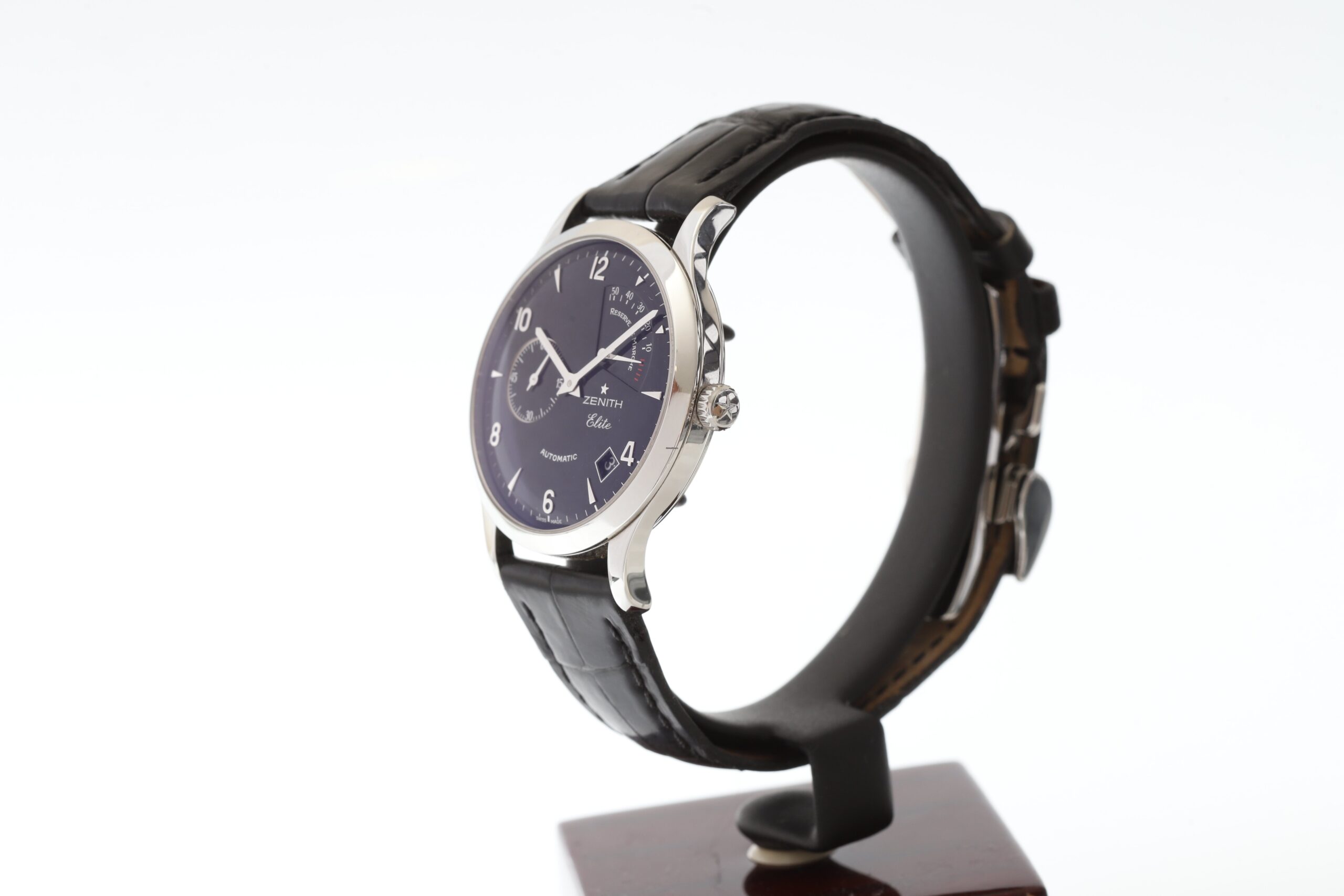 Zenith Elite Power Reserve 55 Hours Automatic Black