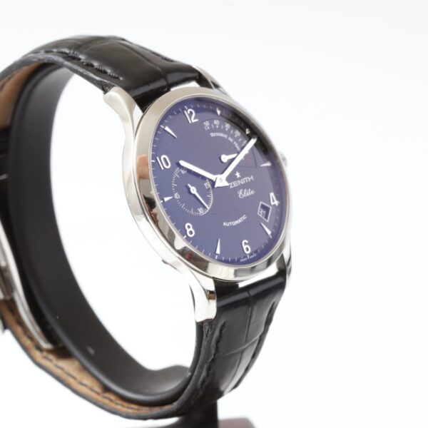 Zenith Elite Power Reserve 55 Hours Automatic Black