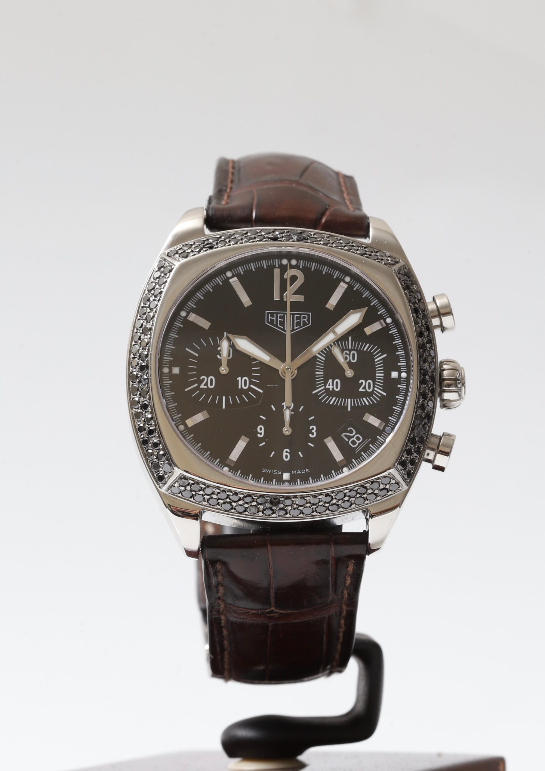 TAG Heuer Monza Diamond Bezel 38mm Automatic Chronograph