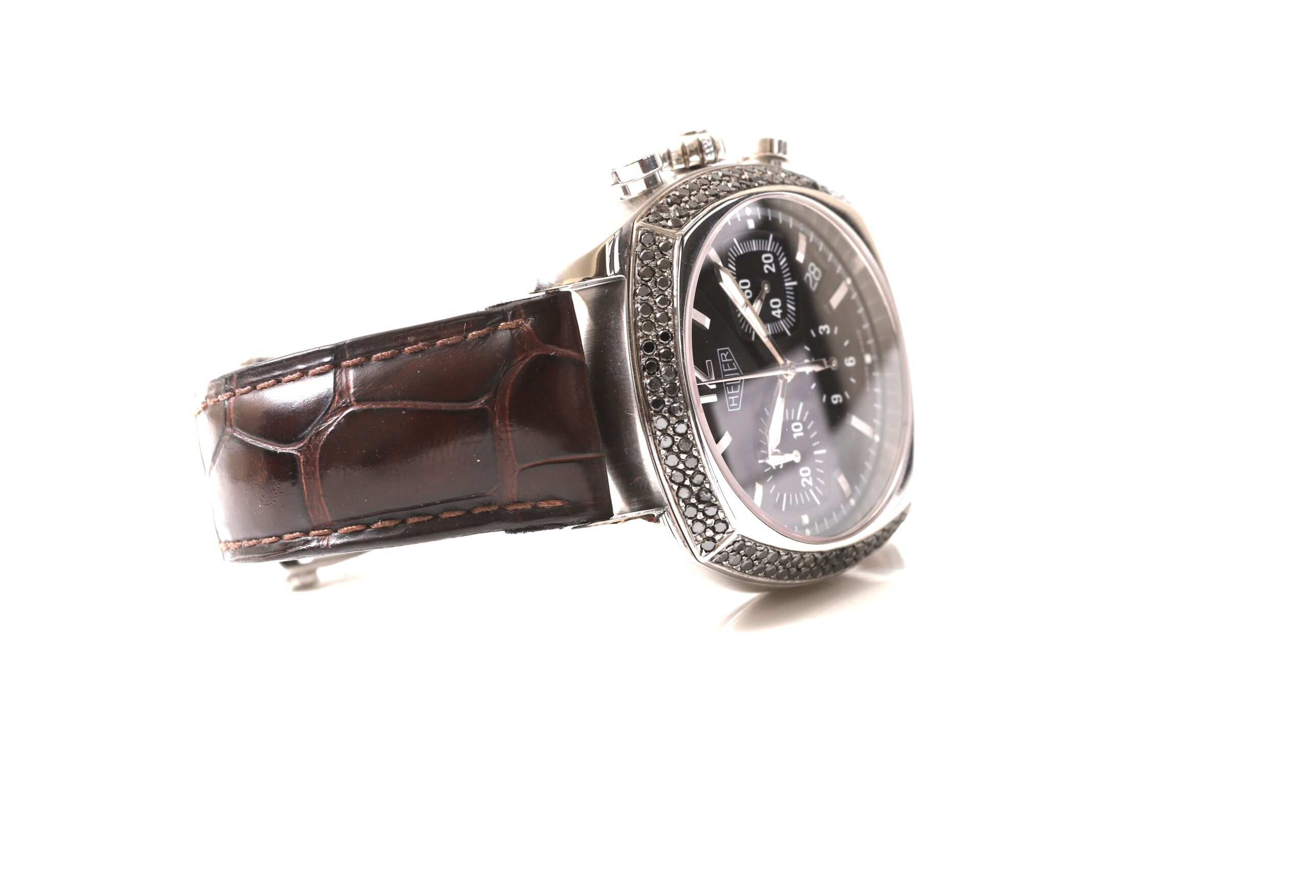 TAG Heuer Monza Diamond Bezel 38mm Automatic Chronograph