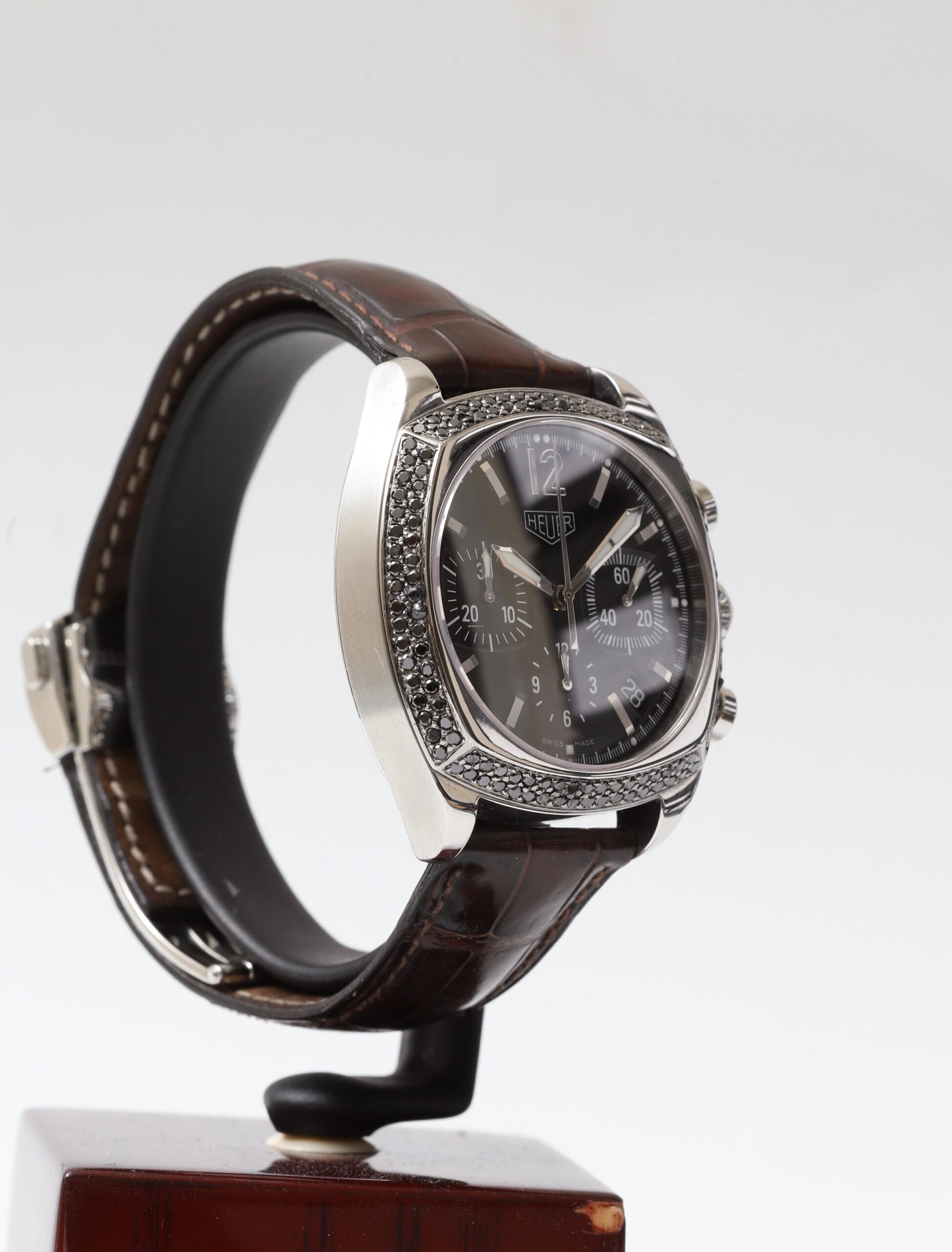 TAG Heuer Monza Diamond Bezel 38mm Automatic Chronograph