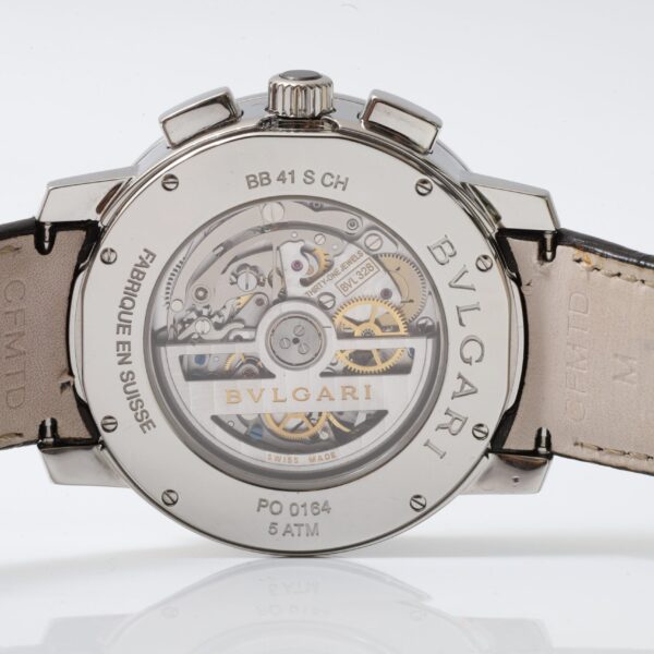 Bvlgari BB41SCH 41mm Automatic Zenih El Primero Chronograph Movement