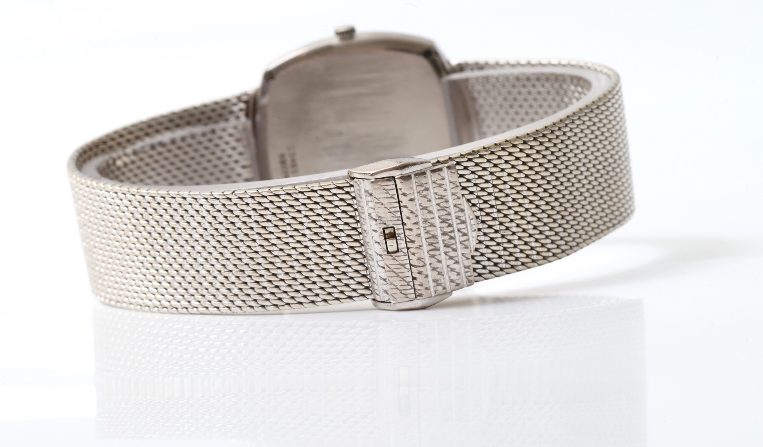 Piaget 18k White Gold 34mm Vintage Automatic Watch