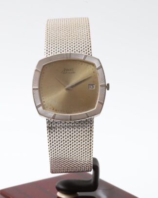 Piaget 18k White Gold 34mm Vintage Automatic Watch