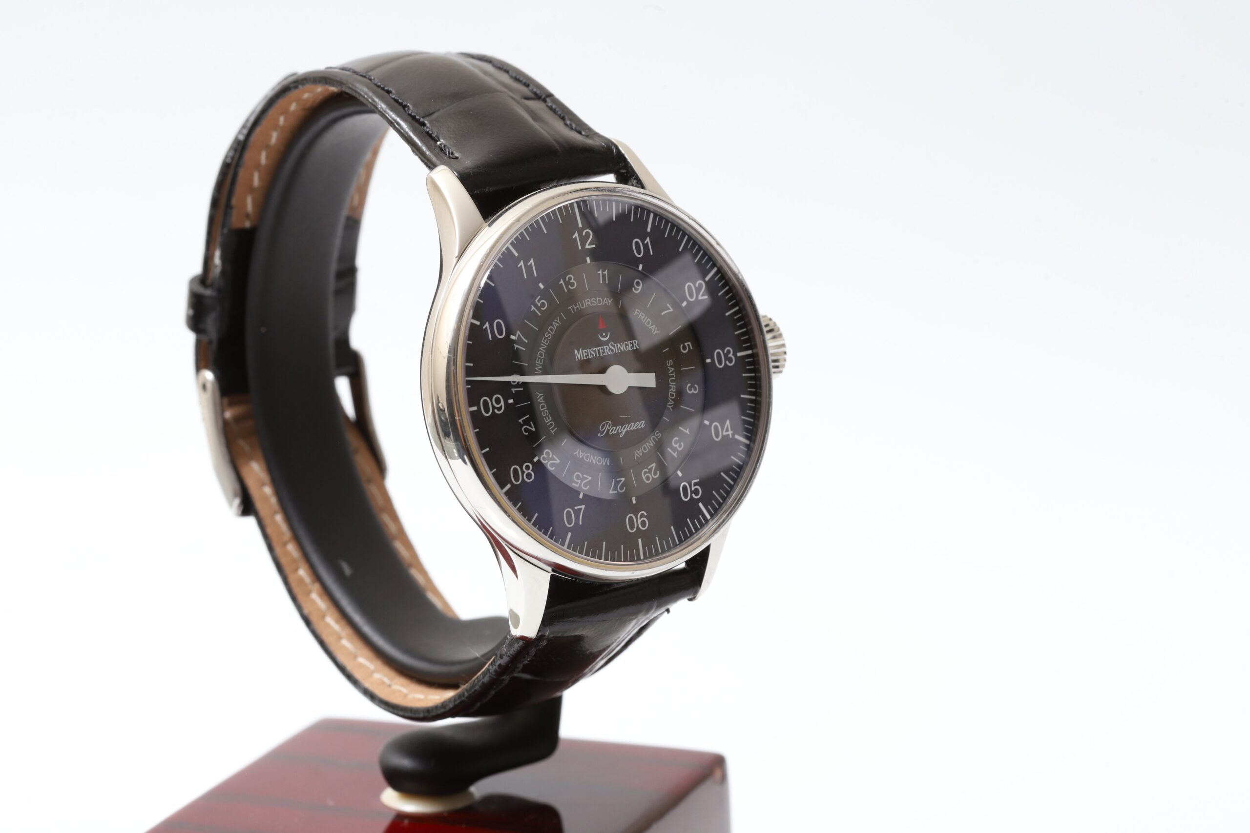 Meistersinger Pangaea Day Date Automatic One Hand Regulator 40mm Watch