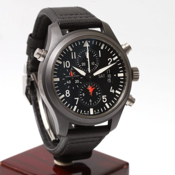IWC Top Gun Double Chronograph 46mm Ceramic Automatic