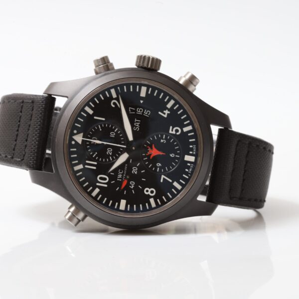 IWC Top Gun Double Chronograph 46mm Ceramic Automatic