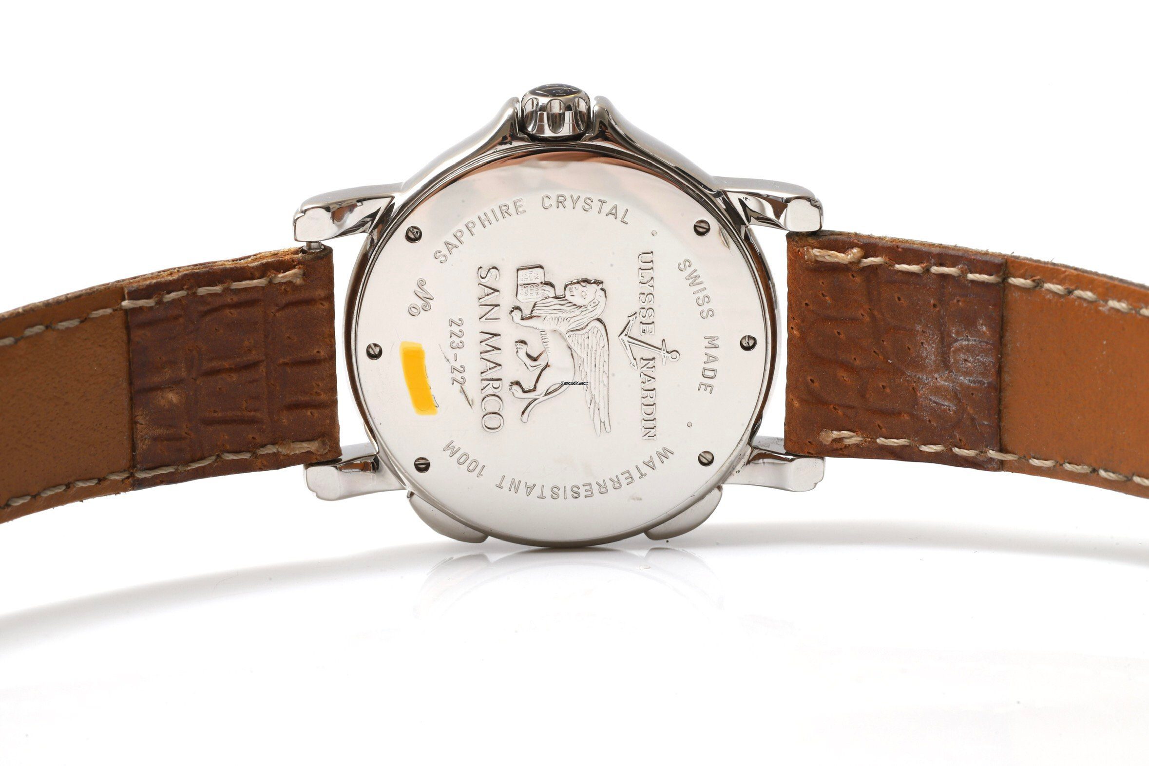 Ulysse Nardin Dual Time Pink Dial Diamonds San Marco Automatic Ulysse Nardin Dual Time Pink Dial Diamonds San Marco Automatic