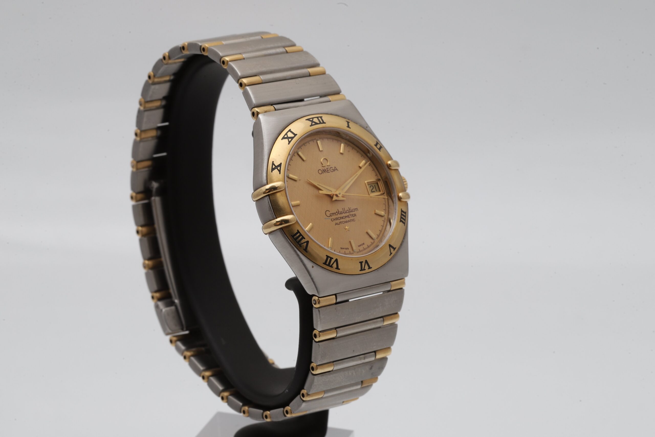 Omega Constellation Champagne Dial Steel & Gold Automatic 36mm