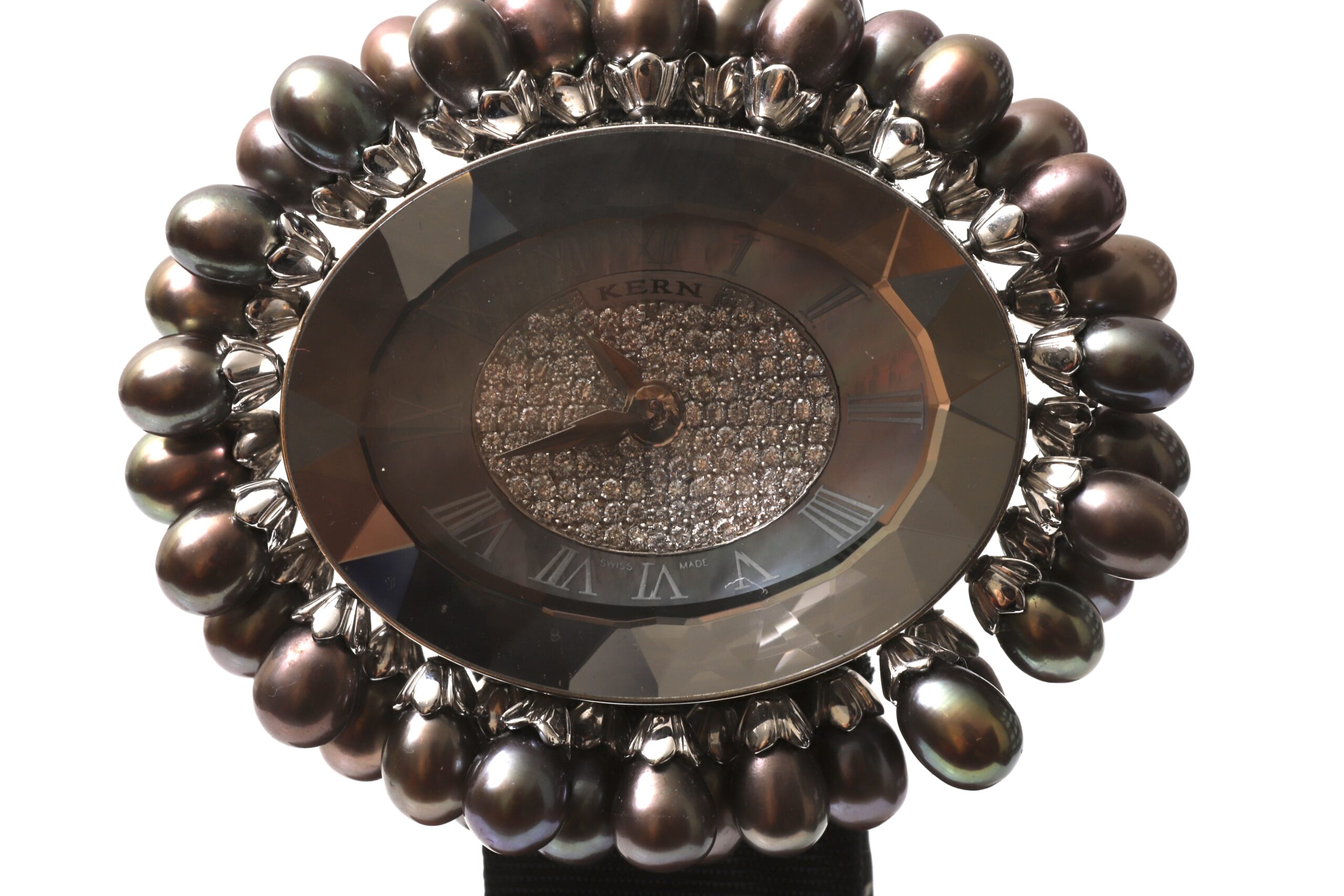 Kern Les Briolettes Pearl Drops 18k White Gold Diamonds Kern Les Briolettes Pearl Drops 18k White Gold Diamonds