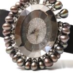 Kern Les Briolettes Pearl Drops 18k White Gold Diamonds