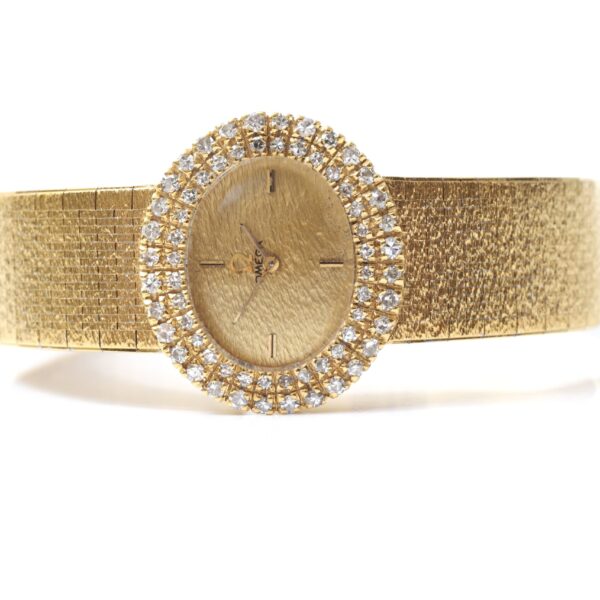 Omega De Ville 18k Yellow Gold & Diamond Mechanical
