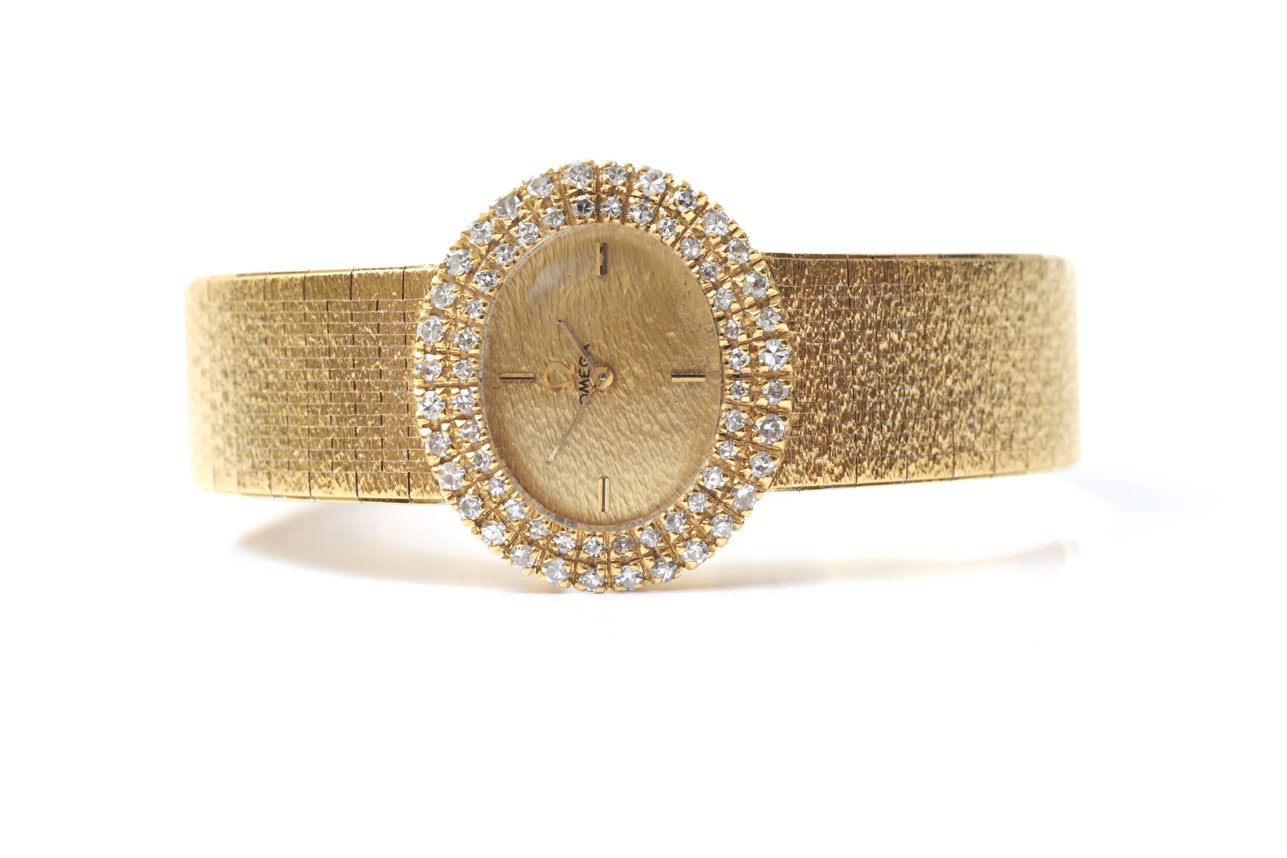 Omega De Ville 18k Yellow Gold & Diamond Mechanical