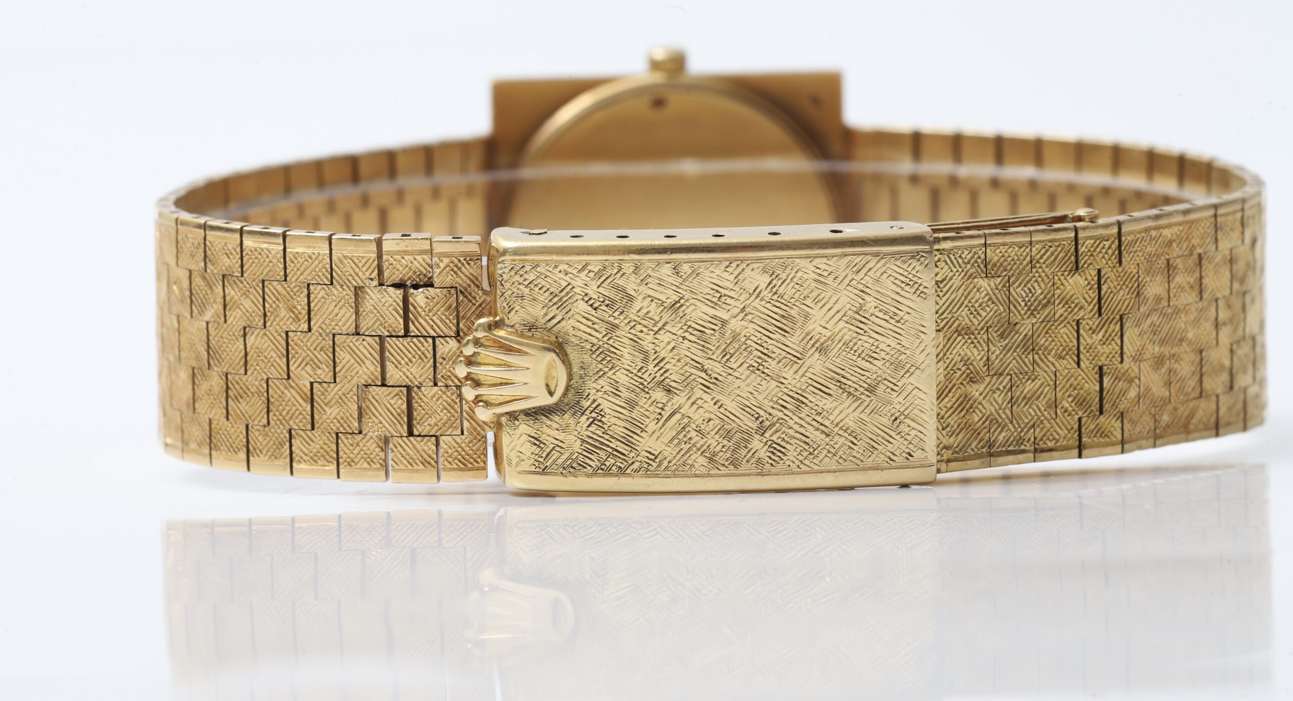 Rolex Precision 18k Yellow Gold Square 26mm circa 1960 Rolex Precision 18k Yellow Gold Square 26mm circa 1960