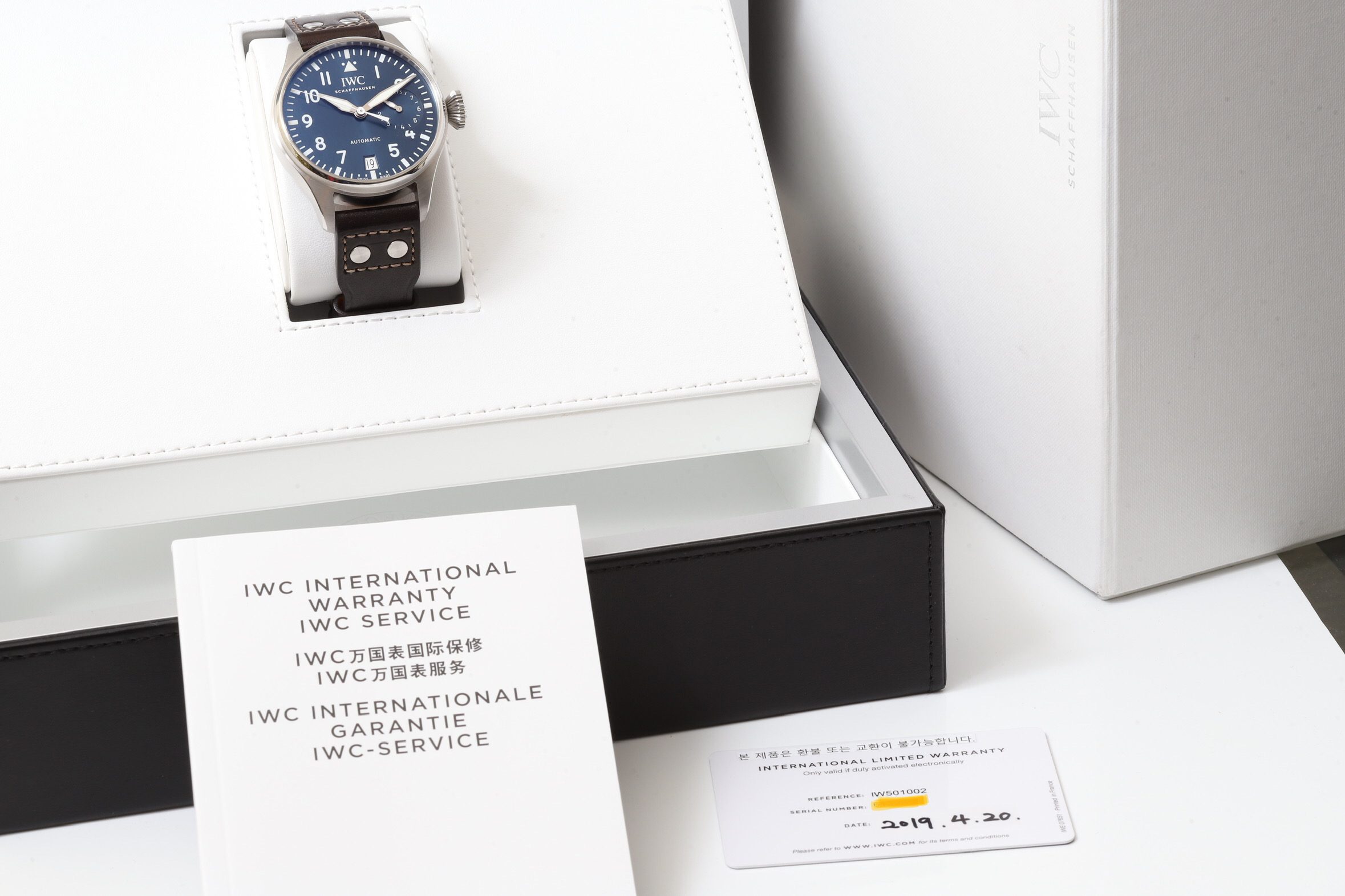 IWC Le Petit Prince Big Pilot 7 Days Automatic 46mm UNWORN 2020