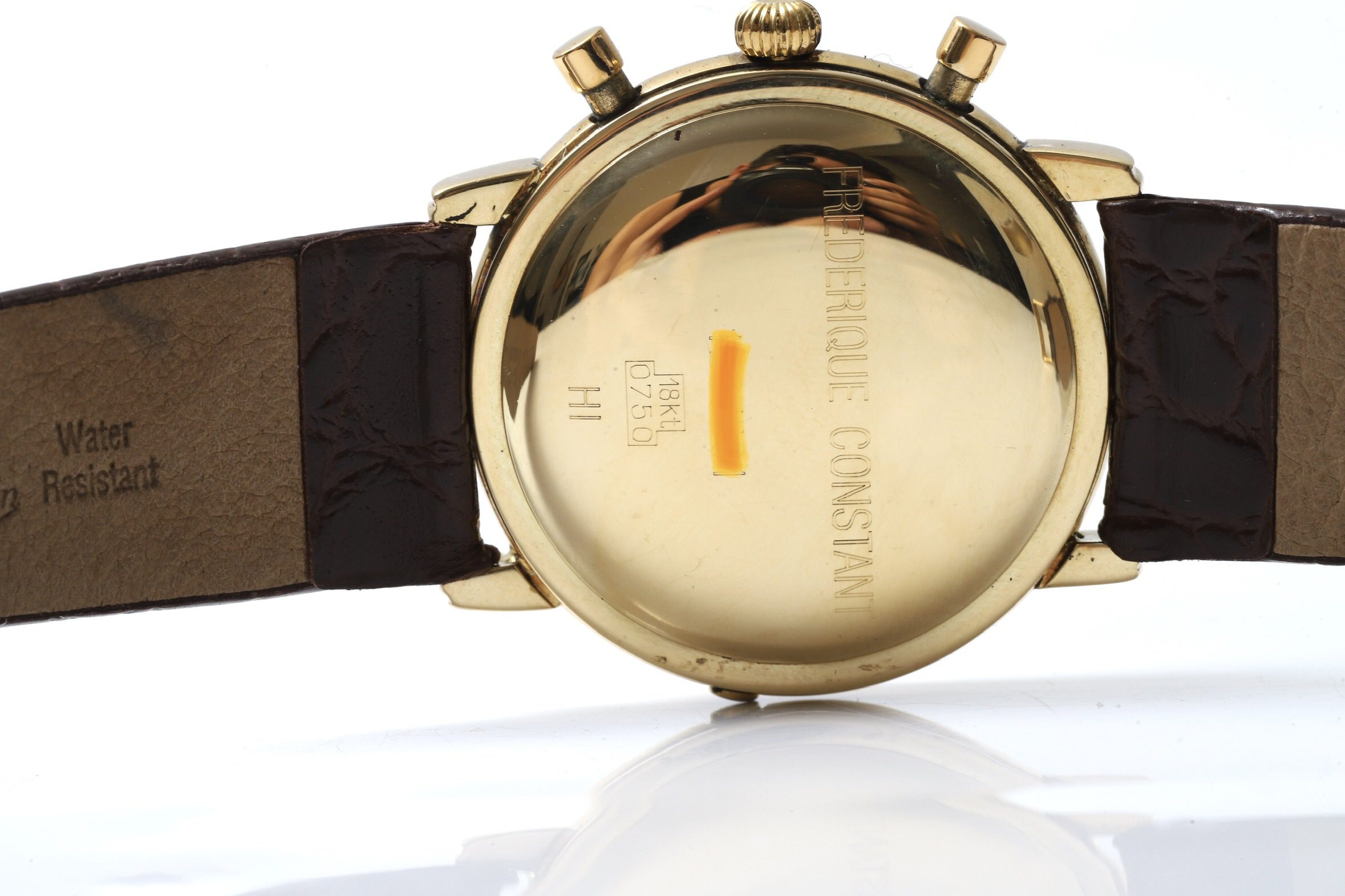 Frederique Constant Automatic Chronograph 18k Yellow Gold 36mm