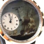 Arnold & Son Indiamen Enamel Dead Seconds Pink Gold 28 Limited Edition 44mm