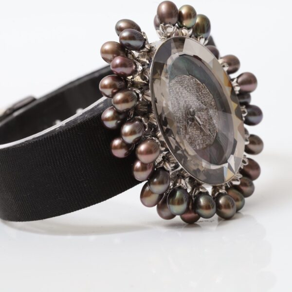 Kern Les Briolettes Pearl Drops 18k White Gold Diamonds