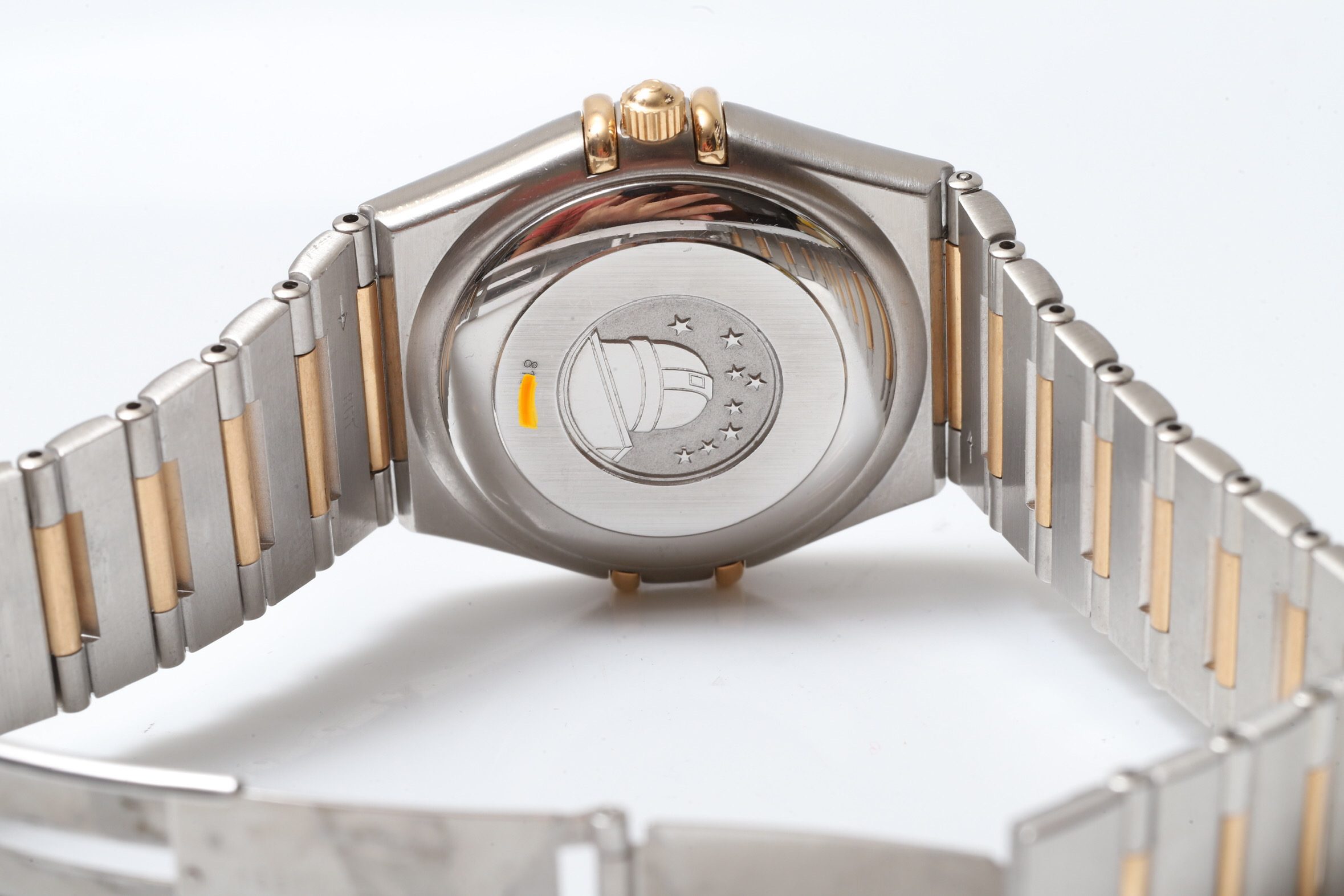 Omega Constellation 95 Chronometer Steel & Gold Automatic 35mm Chocolate Dial