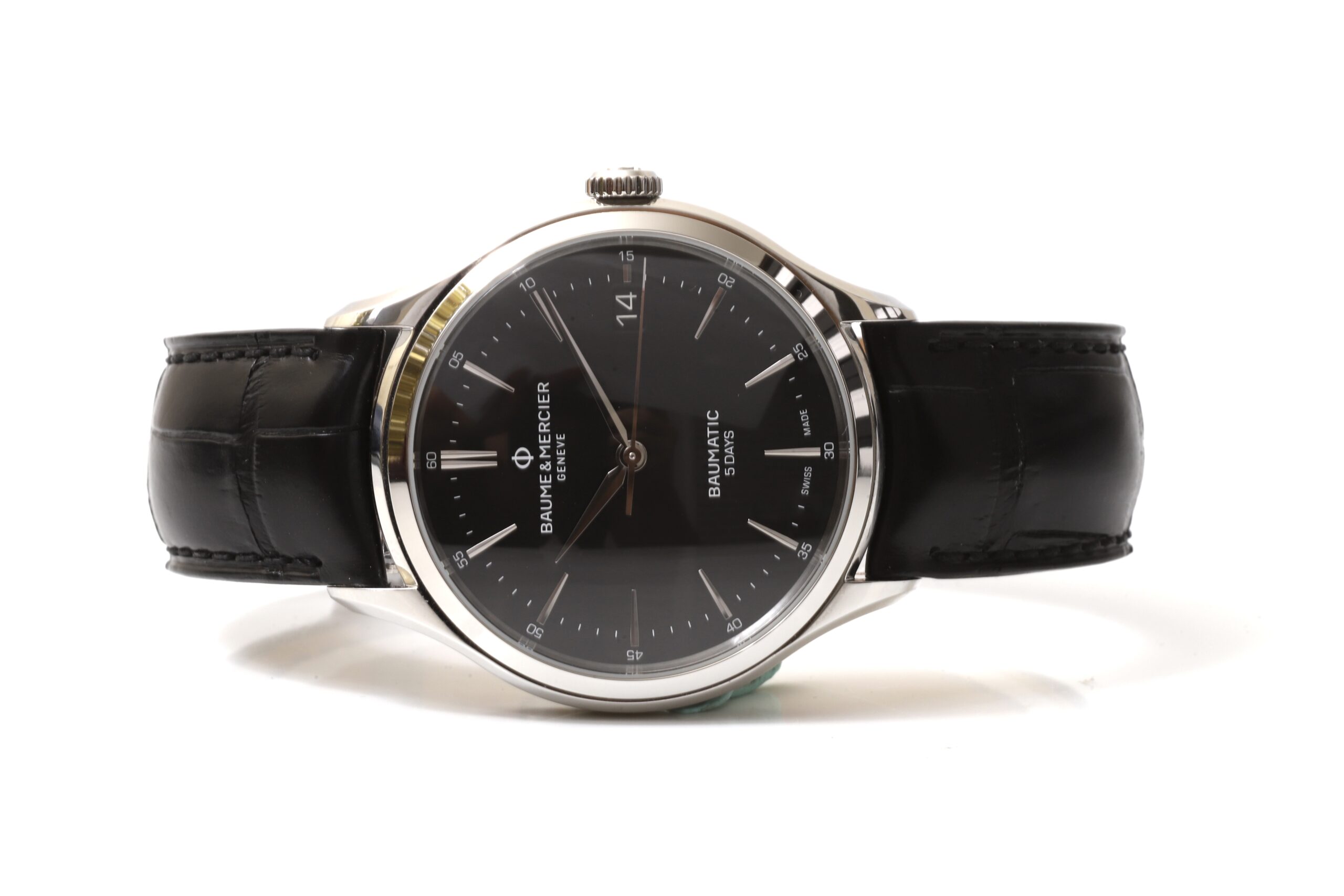 Baume & Mercier Clifton Baumatic 40mm Automatic Watch – UNWORN Baume & Mercier Clifton Baumatic 40mm Automatic Watch – UNWORN