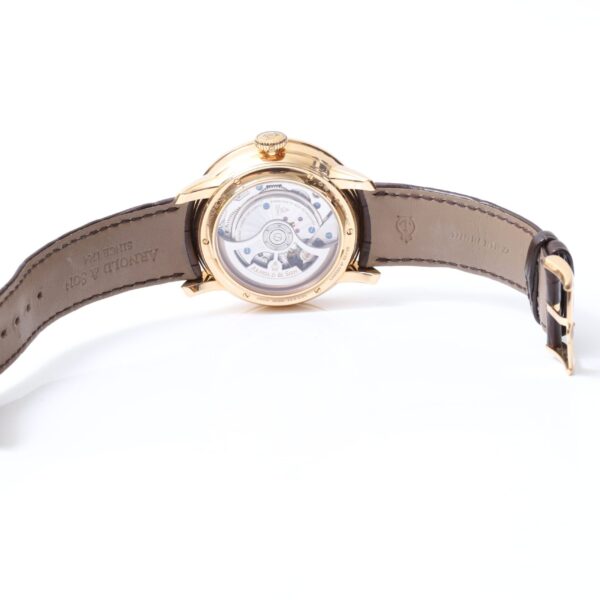 Arnold & Son Indiamen Enamel Dead Seconds Pink Gold 28 Limited Edition 44mm