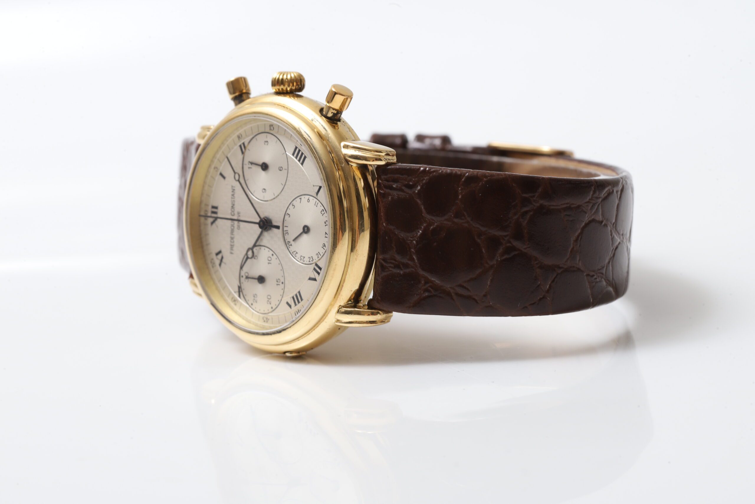 Frederique Constant Automatic Chronograph 18k Yellow Gold 36mm