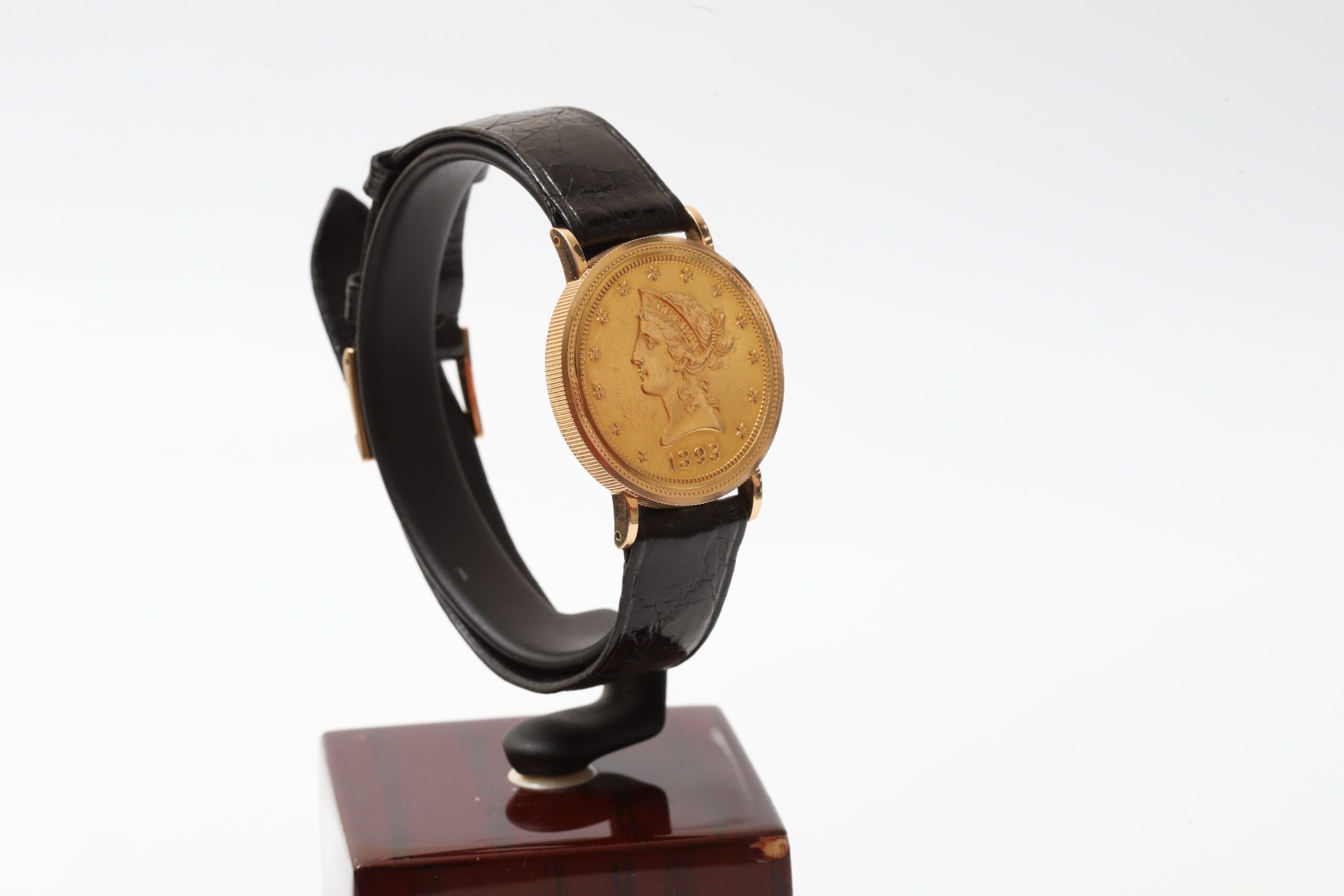 Piaget Coin Ten Dollars 1893 18k Yellow Gold 35mm Manual Wind