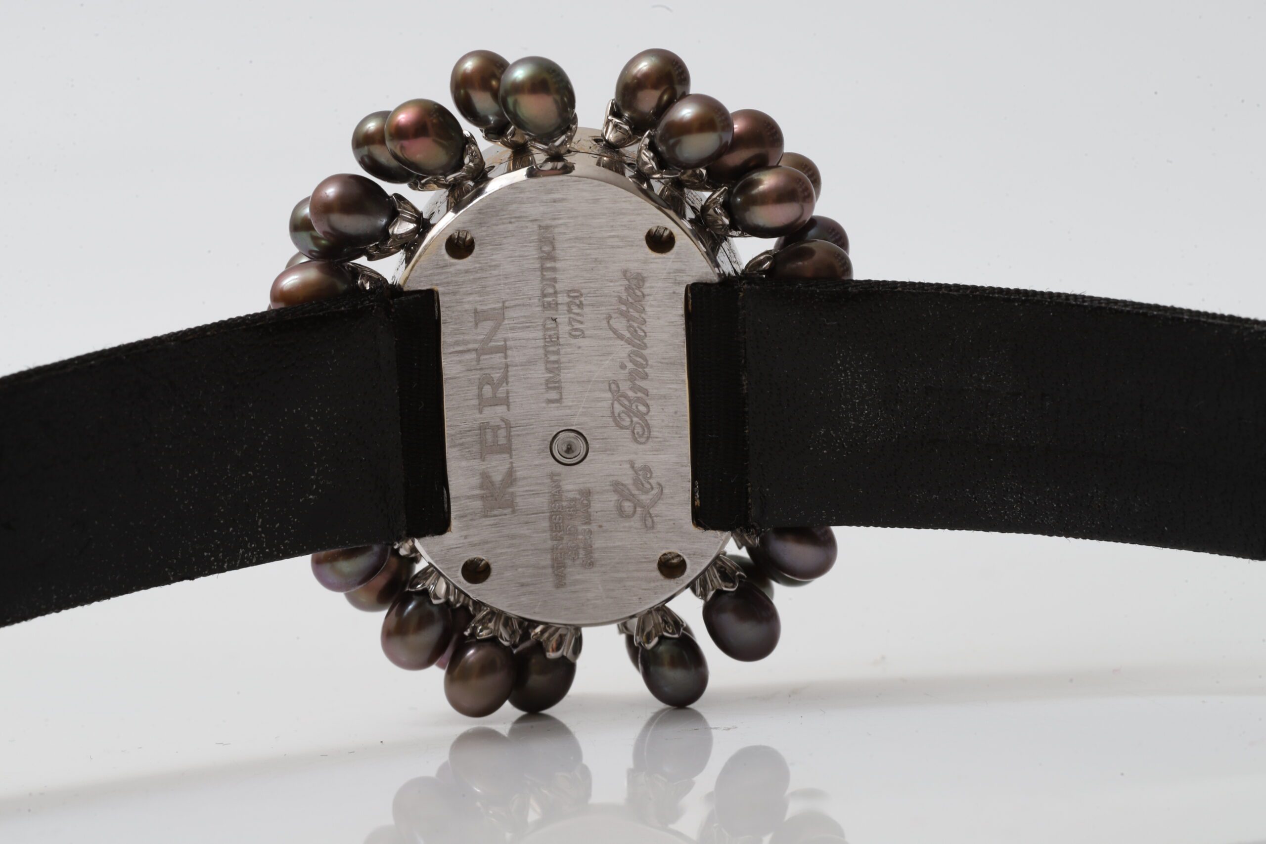 Kern Les Briolettes Pearl Drops 18k White Gold Diamonds Kern Les Briolettes Pearl Drops 18k White Gold Diamonds