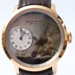 Arnold & Son Indiamen Enamel Dead Seconds Pink Gold 28 Limited Edition 44mm