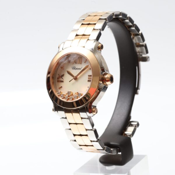 Chopard Happy Sport Diamonds Rose Gold Mother of Pearl Dial 36mm