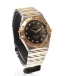 Omega Constellation 95 Chronometer Steel & Gold Automatic 35mm Chocolate Dial