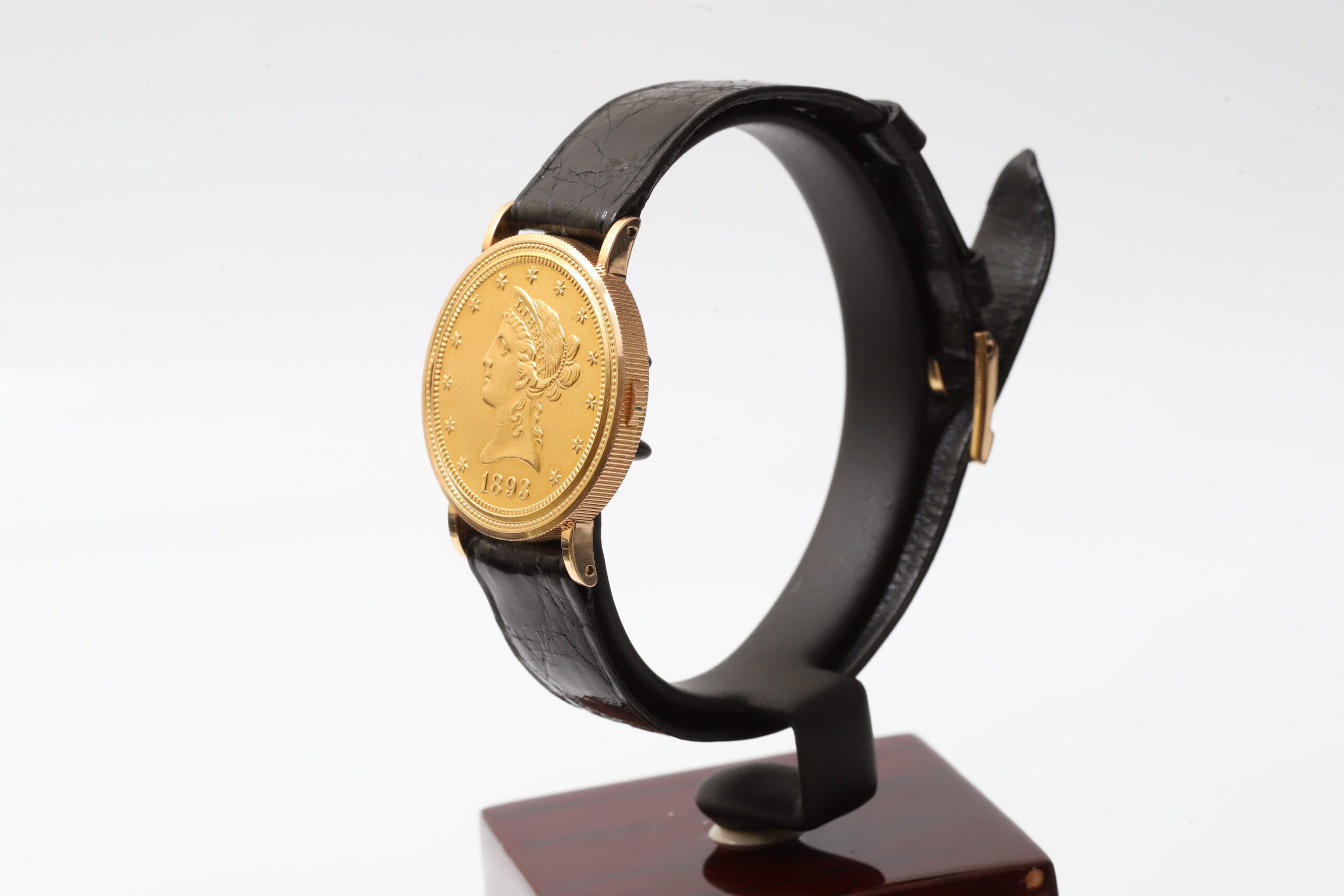 Piaget Coin Ten Dollars 1893 18k Yellow Gold 35mm Manual Wind