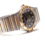 Omega Constellation 95 Chronometer Steel & Gold Automatic 35mm Chocolate Dial