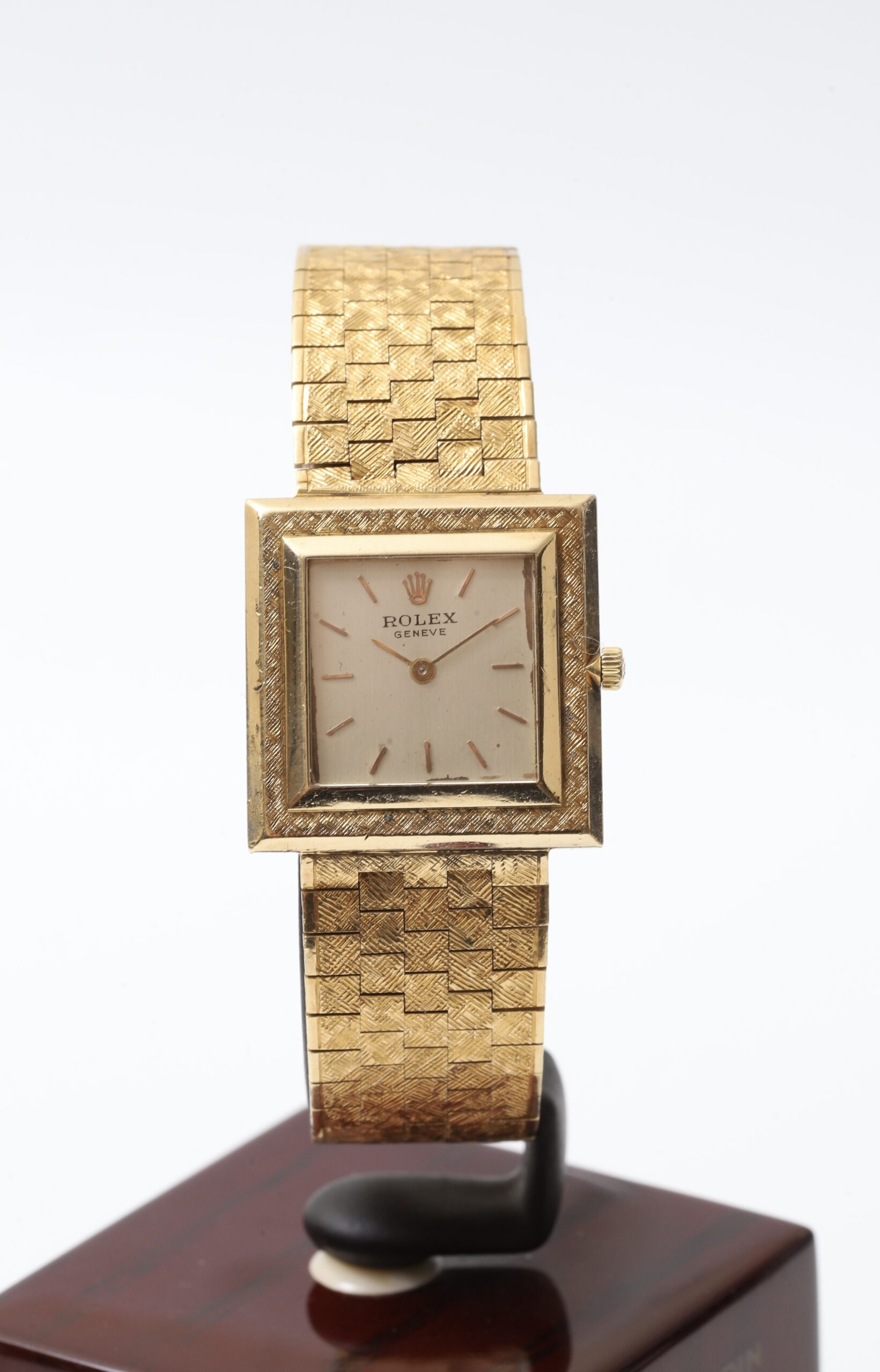Rolex Precision 18k Yellow Gold Square 26mm circa 1960 Rolex Precision 18k Yellow Gold Square 26mm circa 1960