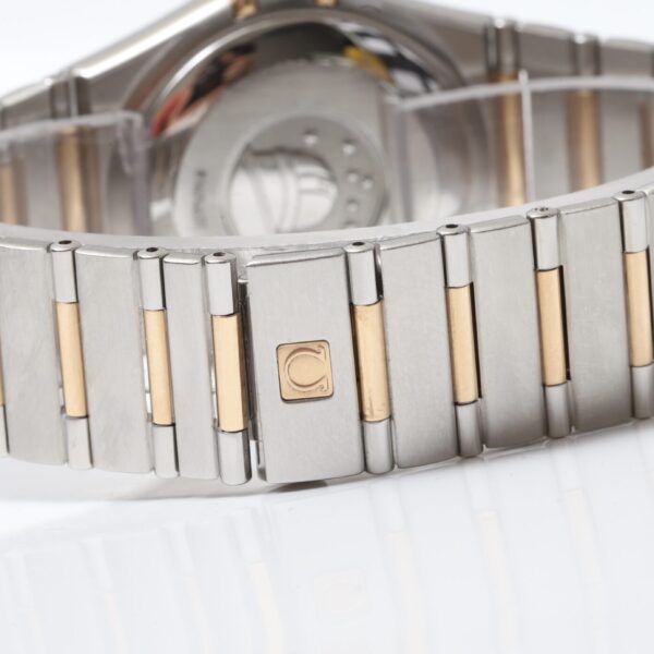 Omega Constellation 95 Chronometer Steel & Gold Automatic 35mm Chocolate Dial