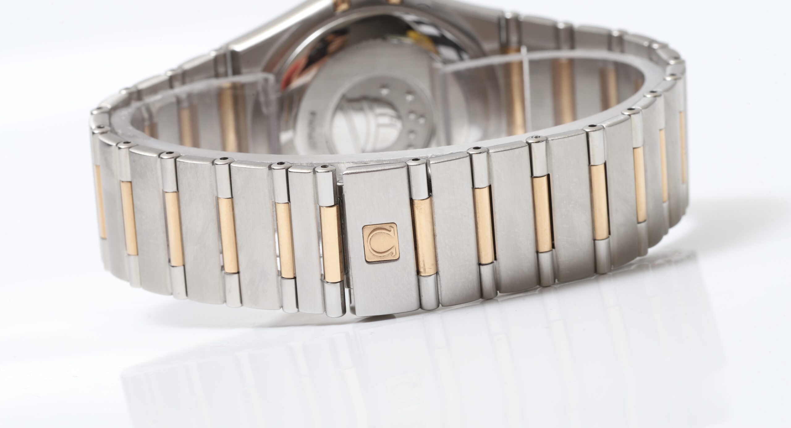 Omega Constellation 95 Chronometer Steel & Gold Automatic 35mm Chocolate Dial