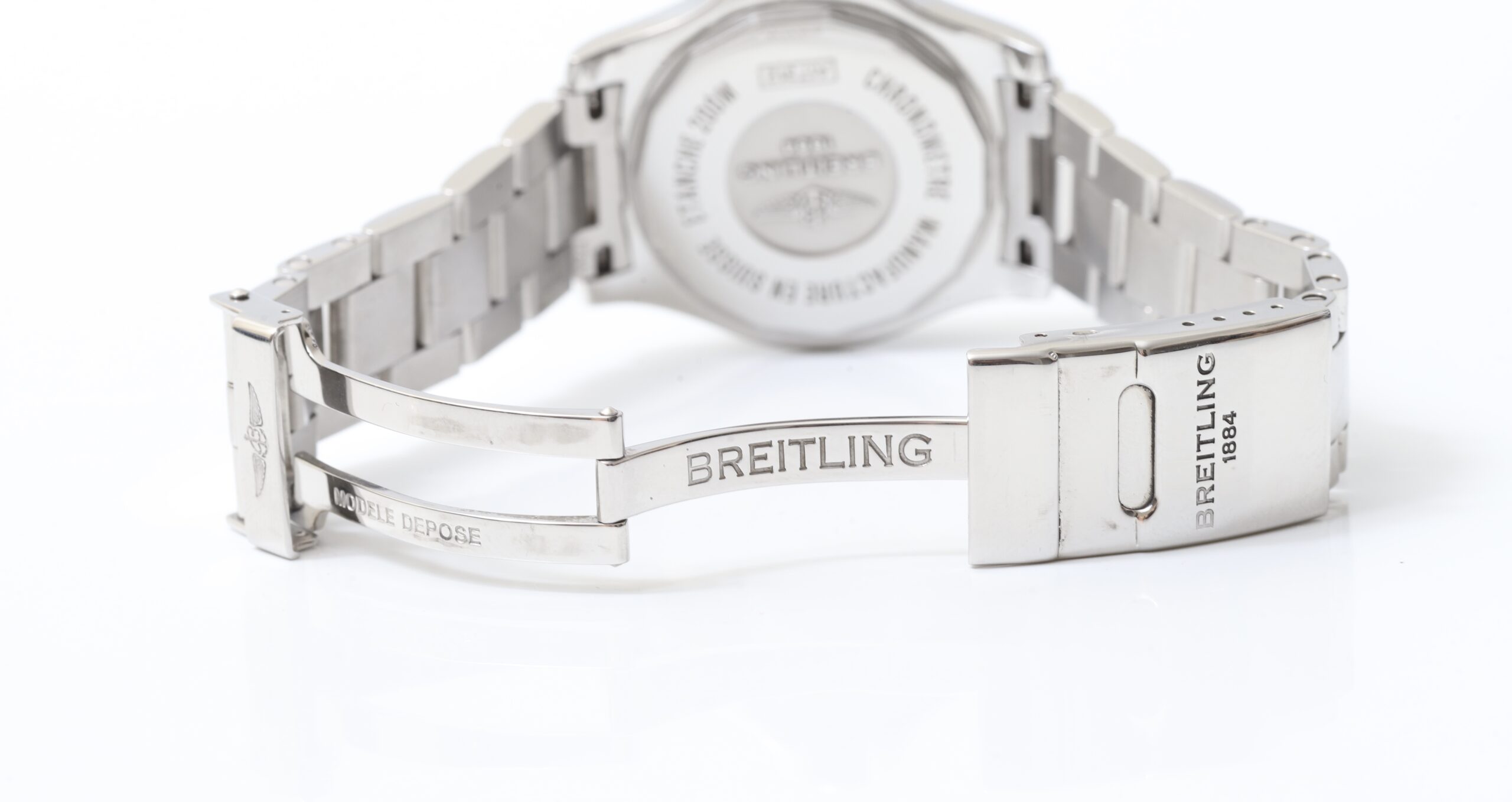 Breitling Superocean II 36mm Blue Face Stainless Steel