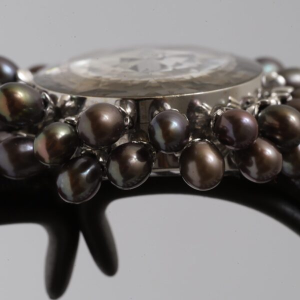 Kern Les Briolettes Pearl Drops 18k White Gold Diamonds