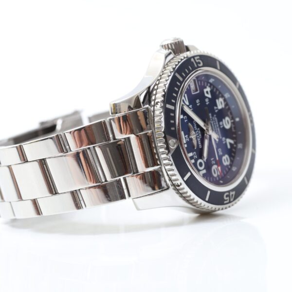 Breitling Superocean II 36mm Blue Face Stainless Steel
