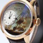 Arnold & Son Indiamen Enamel Dead Seconds Pink Gold 28 Limited Edition 44mm