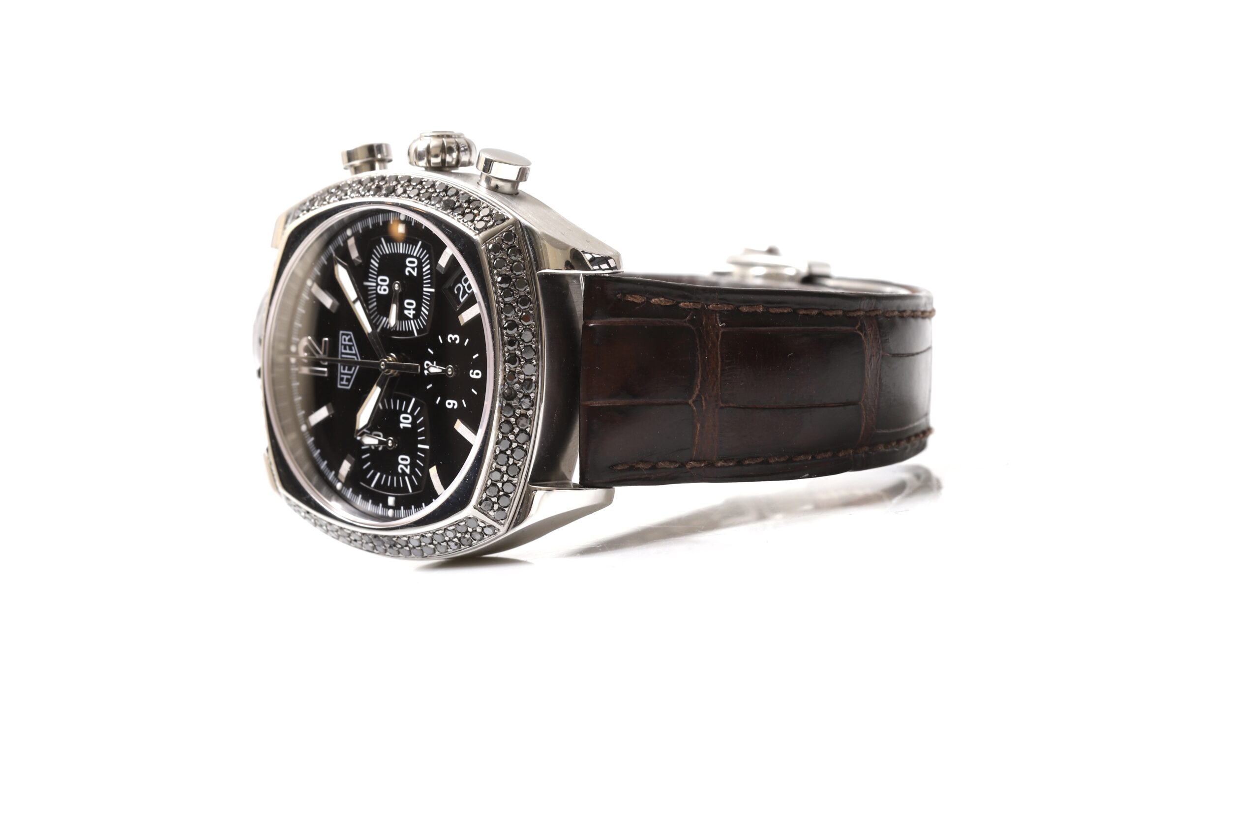 TAG Heuer Monza Diamond Bezel 38mm Automatic Chronograph