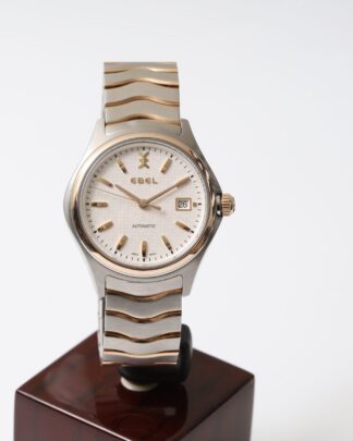 Ebel Wave Steel & Rose Gold Automatic 40mm Men’s Watch