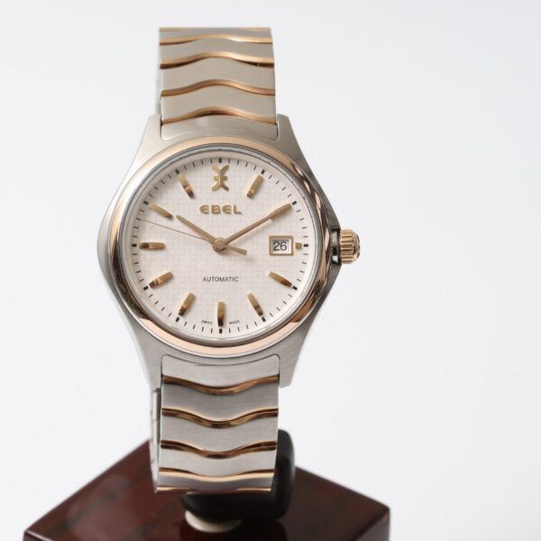 Ebel Wave Steel & Rose Gold Automatic 40mm Men’s Watch