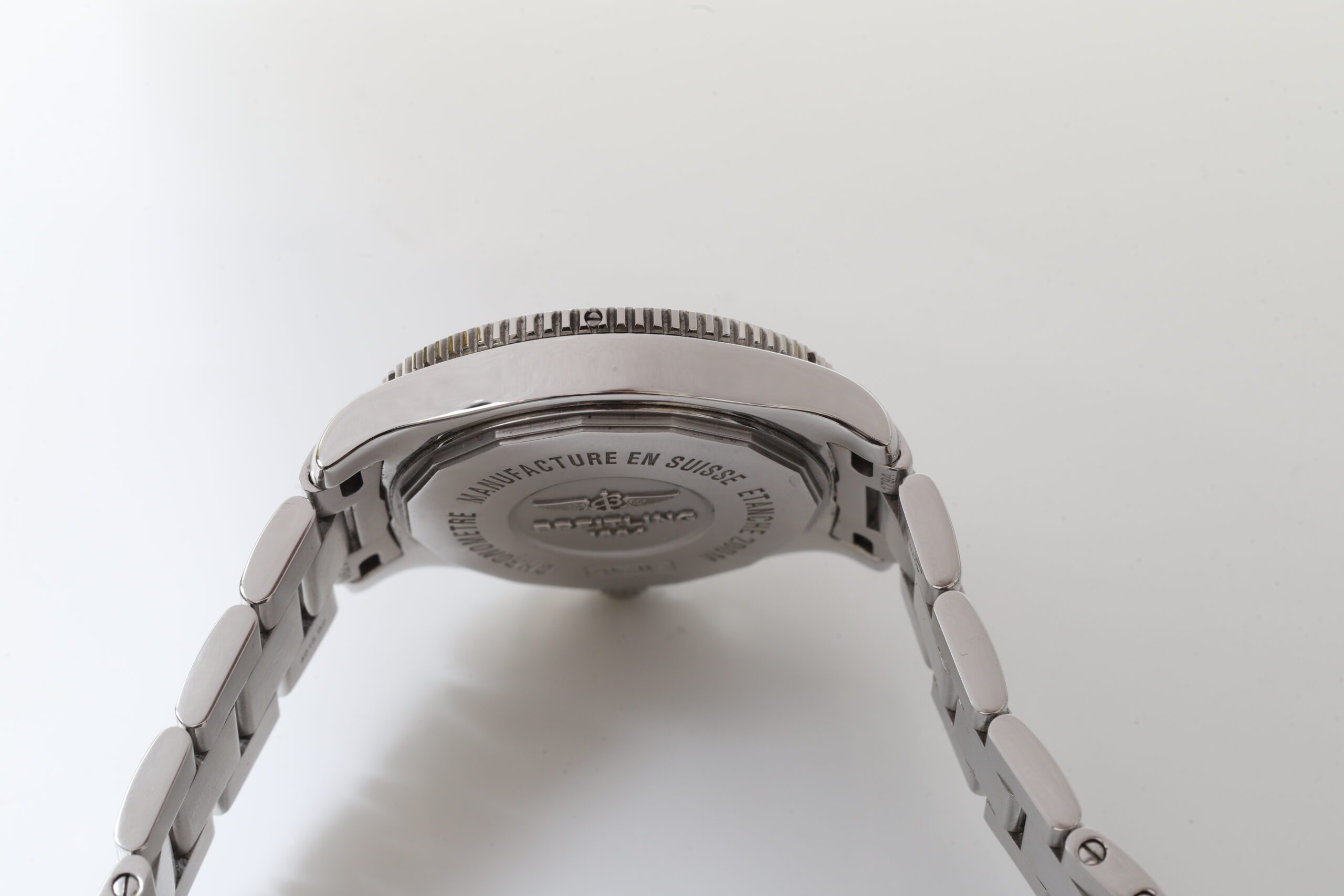 Breitling Superocean II 36mm Blue Face Stainless Steel