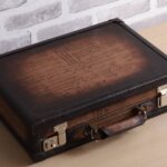 Bosphorus Leather Watch Collector Case Java Brown For 15 Watche