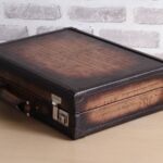 Bosphorus Leather Watch Collector Case Java Brown For 15 Watche