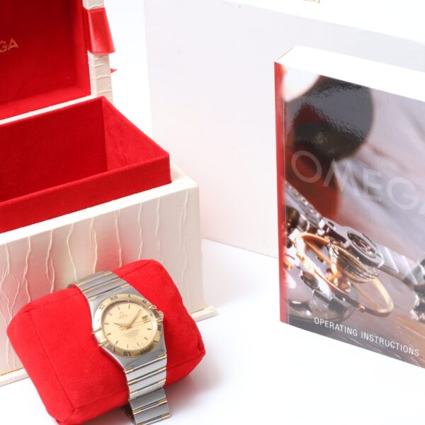 Omega Constellation Champagne Dial Steel & Gold Automatic 36mm
