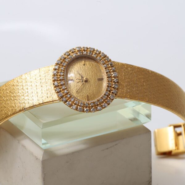 Omega De Ville 18k Yellow Gold & Diamond Mechanical