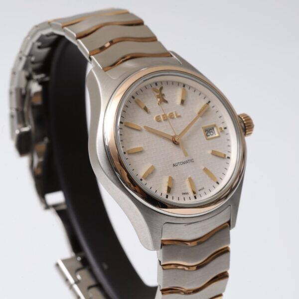 Ebel Wave Steel & Rose Gold Automatic 40mm Men’s Watch